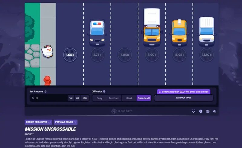 Scopri la Missione Uncrossable: Il Gioco di Roulette con Regole Variabili.