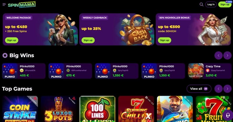 Experience the Ultimate in Online Casino Entertainment at Spinmama.